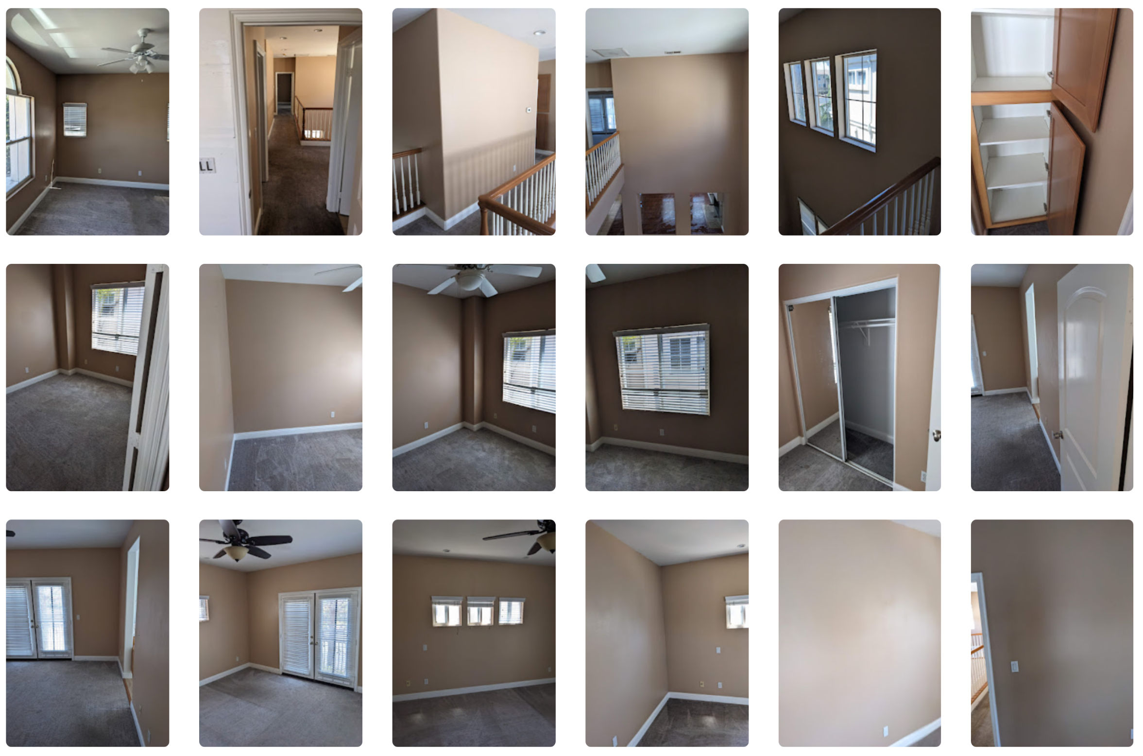 Wall with concealed damage